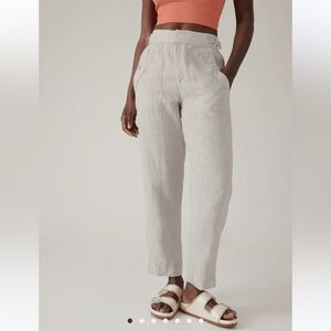 Athleta 6P Voyager Linen Pant size